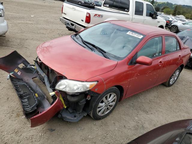 TOYOTA COROLLA BA 2010 1nxbu4ee0az264771