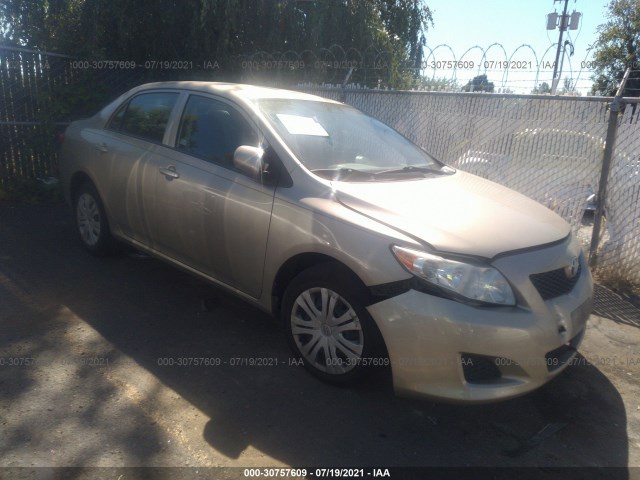 TOYOTA COROLLA 2010 1nxbu4ee0az284017