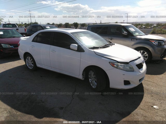 TOYOTA COROLLA 2010 1nxbu4ee0az285510