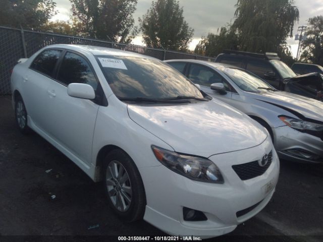 TOYOTA COROLLA 2010 1nxbu4ee0az305593