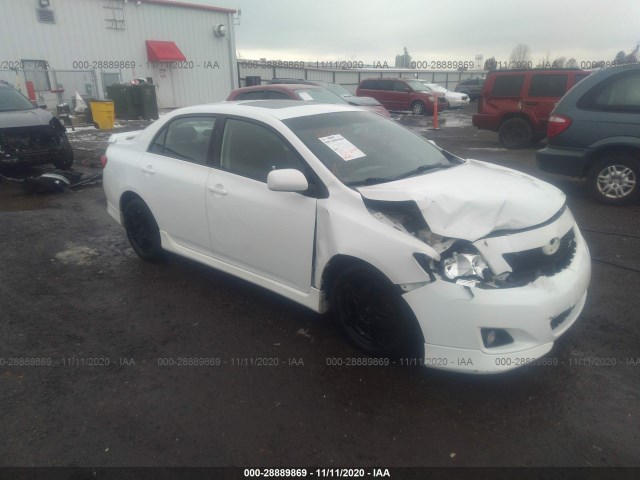 TOYOTA COROLLA 2010 1nxbu4ee0az343101