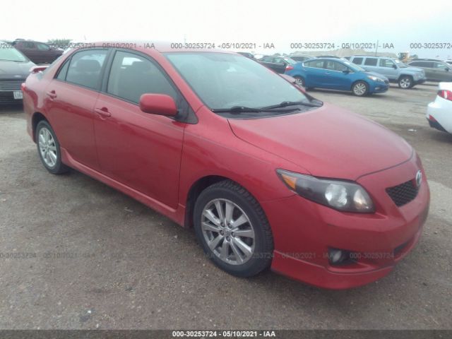 TOYOTA COROLLA 2010 1nxbu4ee0az347567