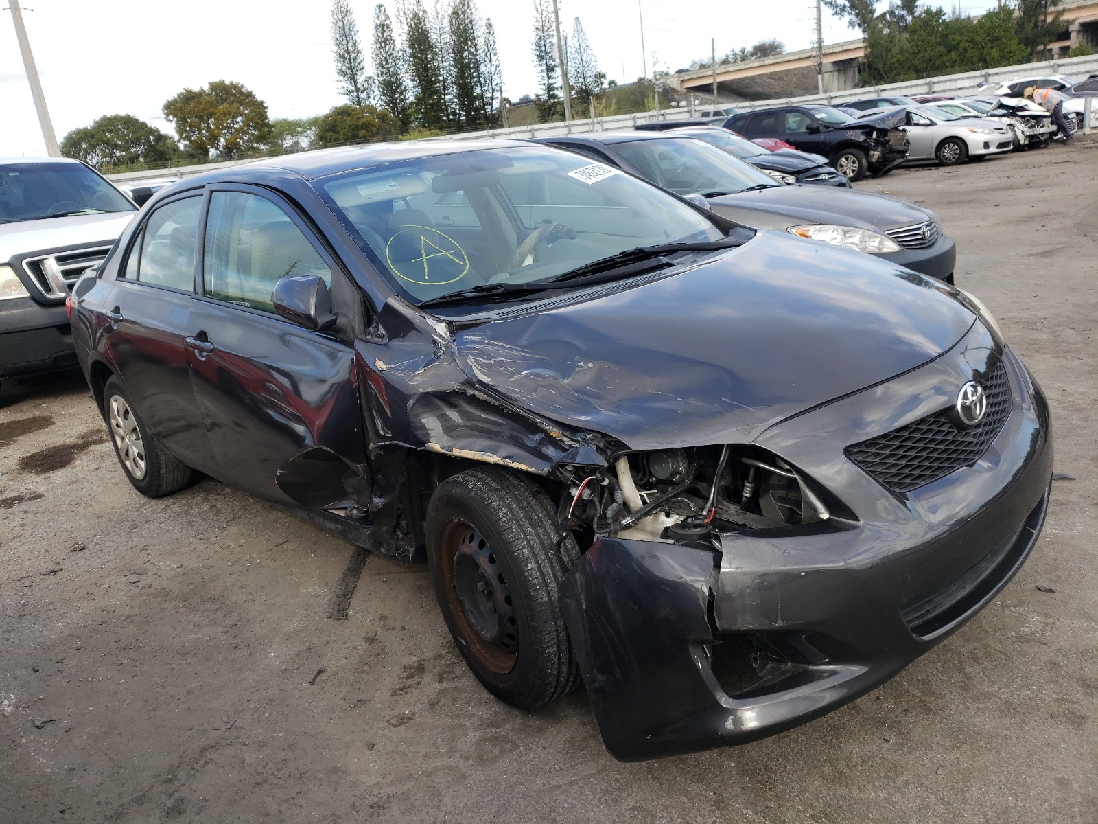 TOYOTA COROLLA BA 2010 1nxbu4ee1az219127