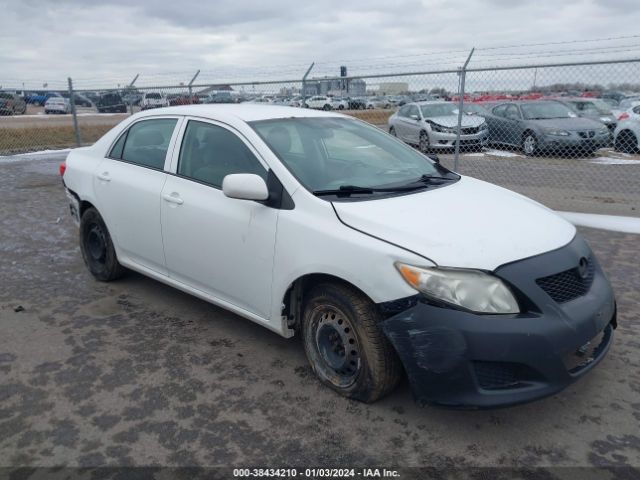 TOYOTA COROLLA 2010 1nxbu4ee1az258705