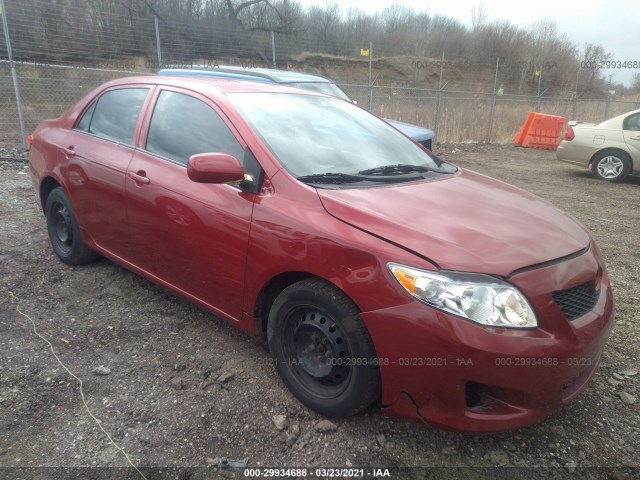 TOYOTA COROLLA 2010 1nxbu4ee1az304078