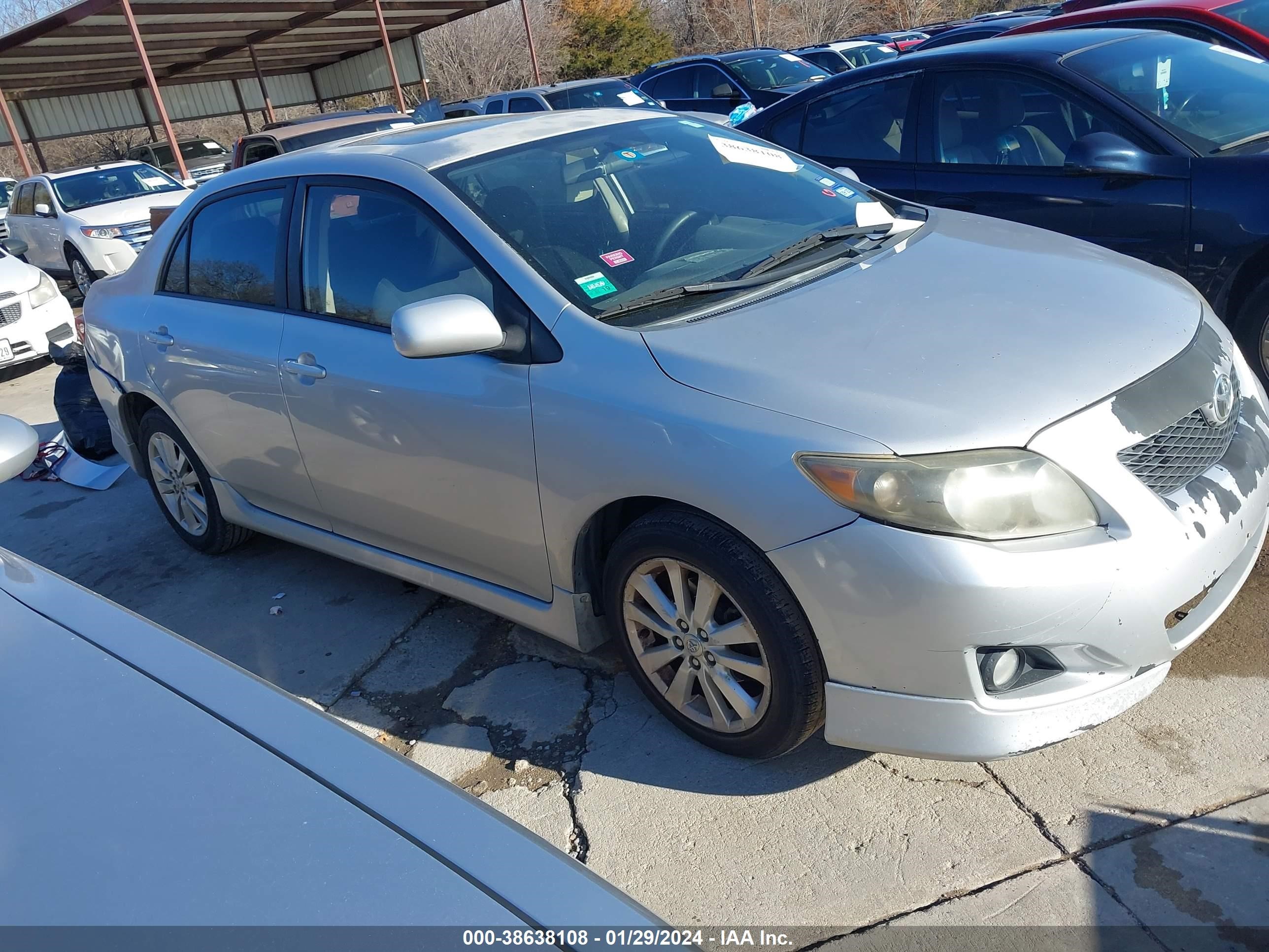 TOYOTA COROLLA 2010 1nxbu4ee1az352289