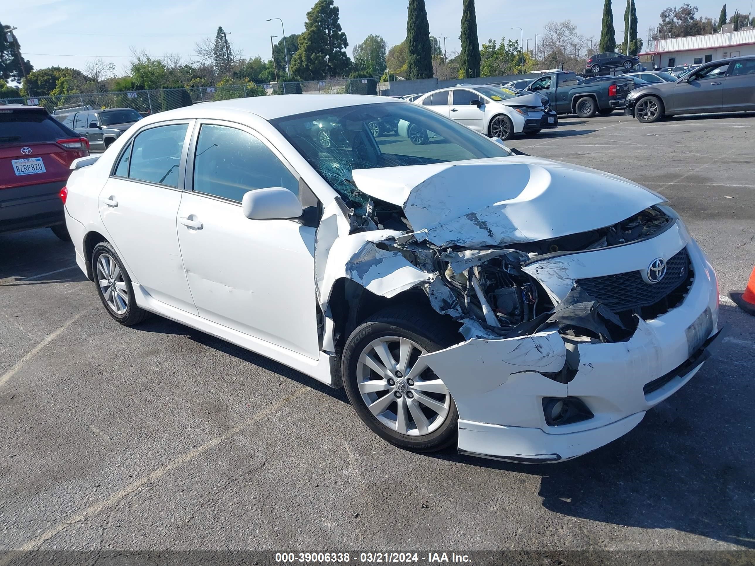 TOYOTA COROLLA 2010 1nxbu4ee1az371697