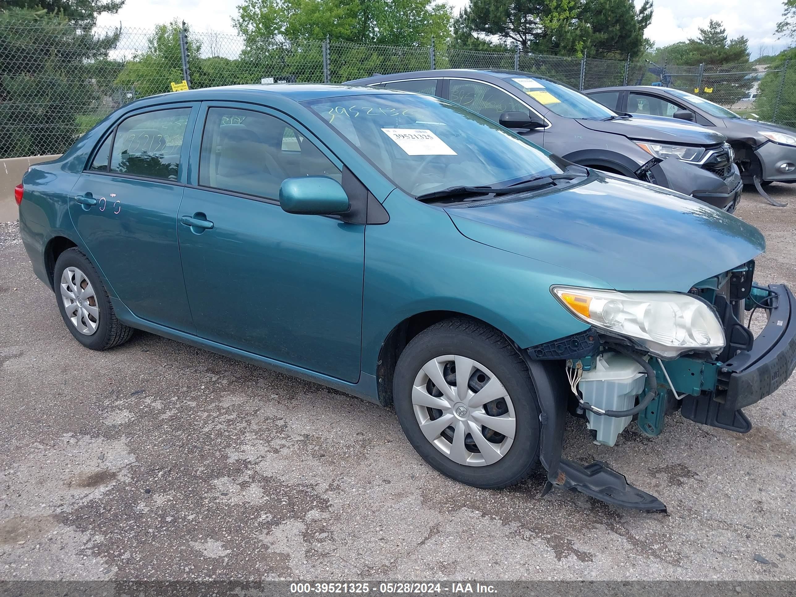 TOYOTA COROLLA 2010 1nxbu4ee2az176109