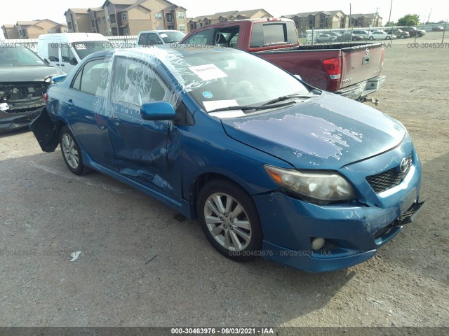 TOYOTA COROLLA 2010 1nxbu4ee2az226216