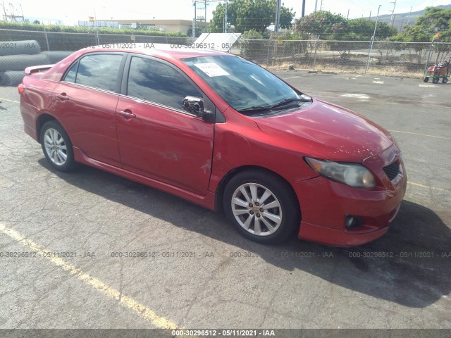 TOYOTA COROLLA 2010 1nxbu4ee2az242254