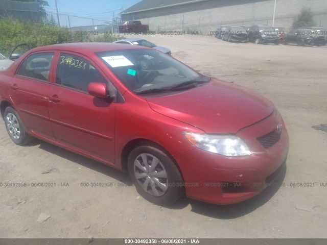 TOYOTA COROLLA 2010 1nxbu4ee2az282009