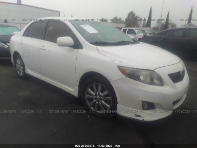 TOYOTA COROLLA 2010 1nxbu4ee2az350163