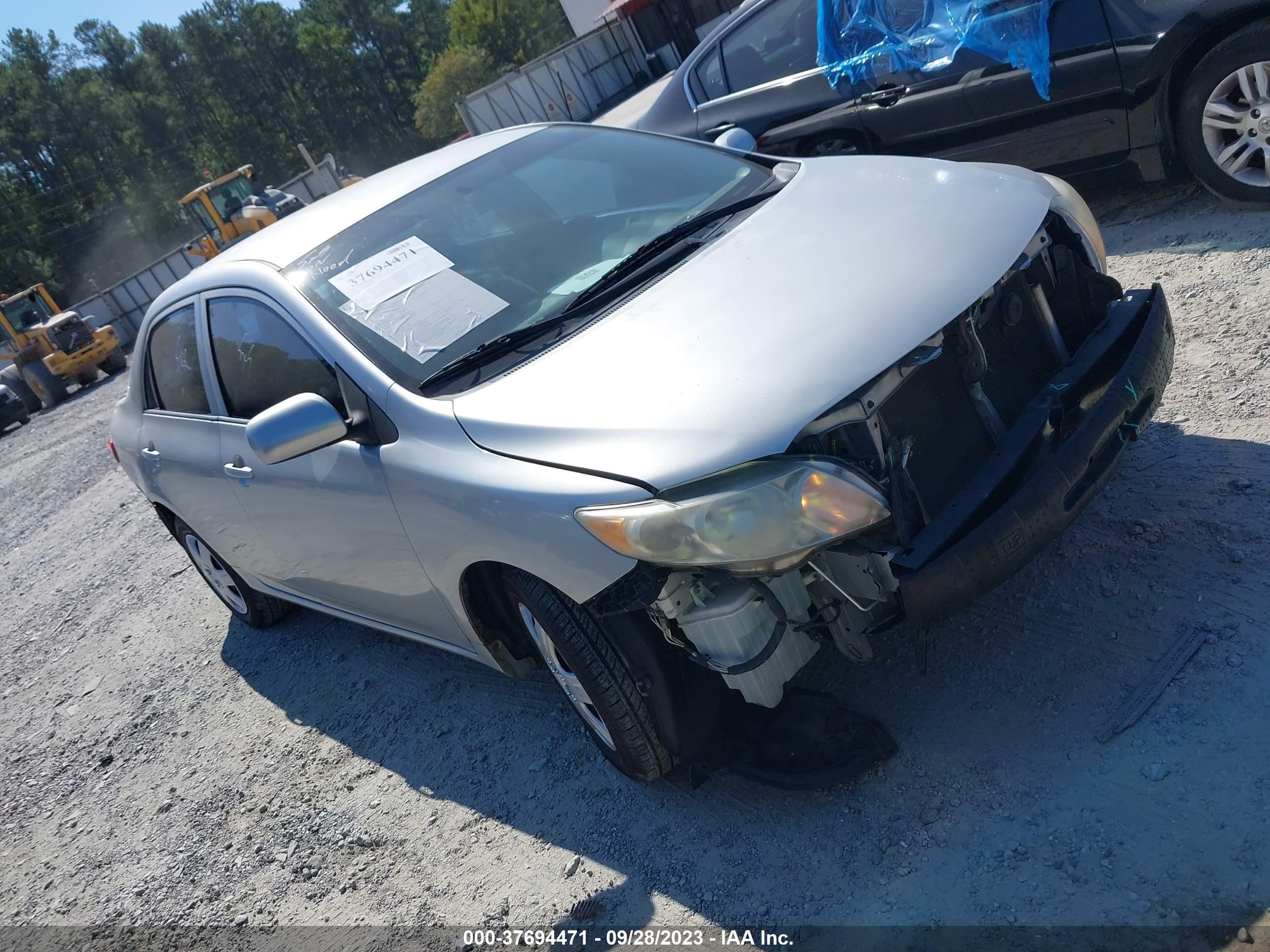 TOYOTA COROLLA 2010 1nxbu4ee2az370283