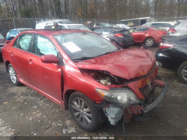 TOYOTA COROLLA 2010 1nxbu4ee2az375239