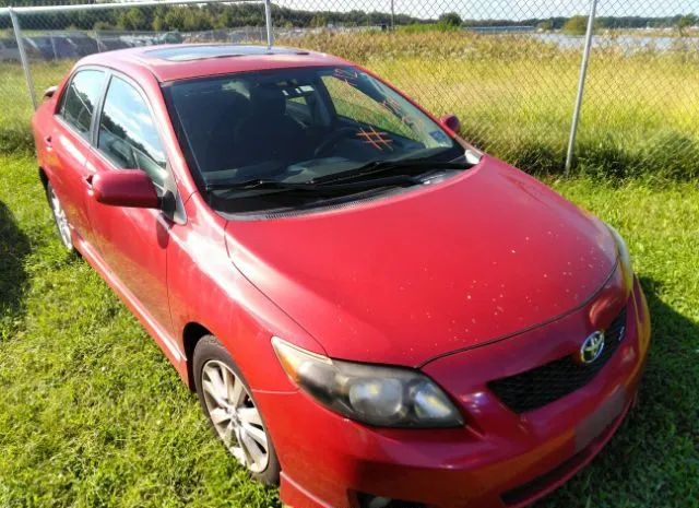 TOYOTA COROLLA 2010 1nxbu4ee2az376407