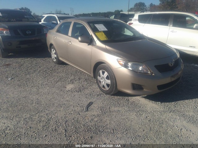 TOYOTA COROLLA 2010 1nxbu4ee3az201230