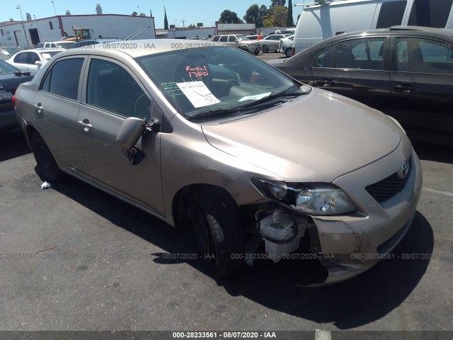 TOYOTA COROLLA 2010 1nxbu4ee3az219274