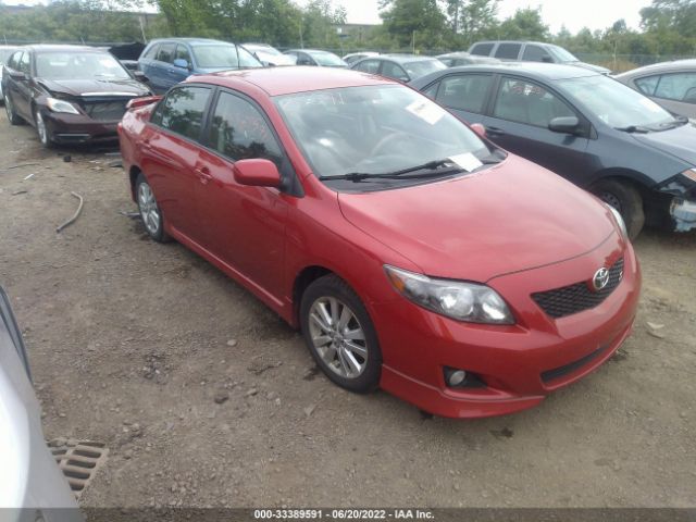 TOYOTA COROLLA 2010 1nxbu4ee3az249987