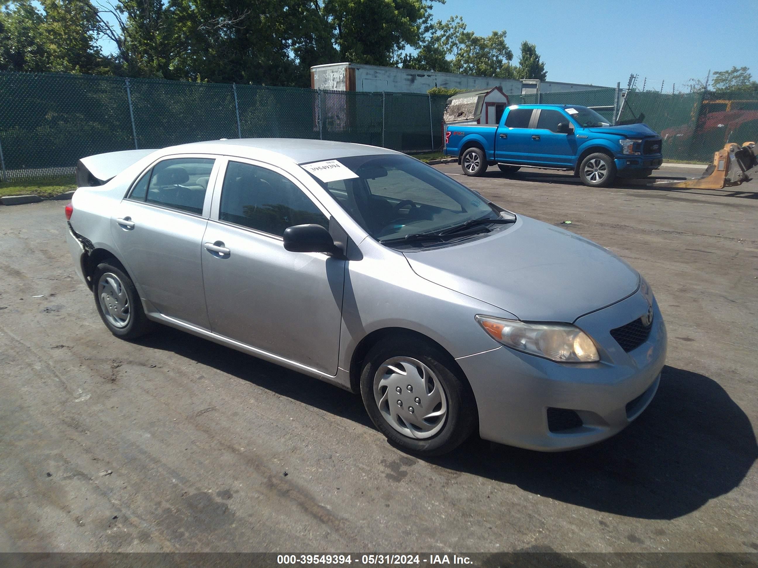 TOYOTA COROLLA 2010 1nxbu4ee3az338717