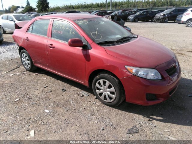 TOYOTA COROLLA 2010 1nxbu4ee4az192067