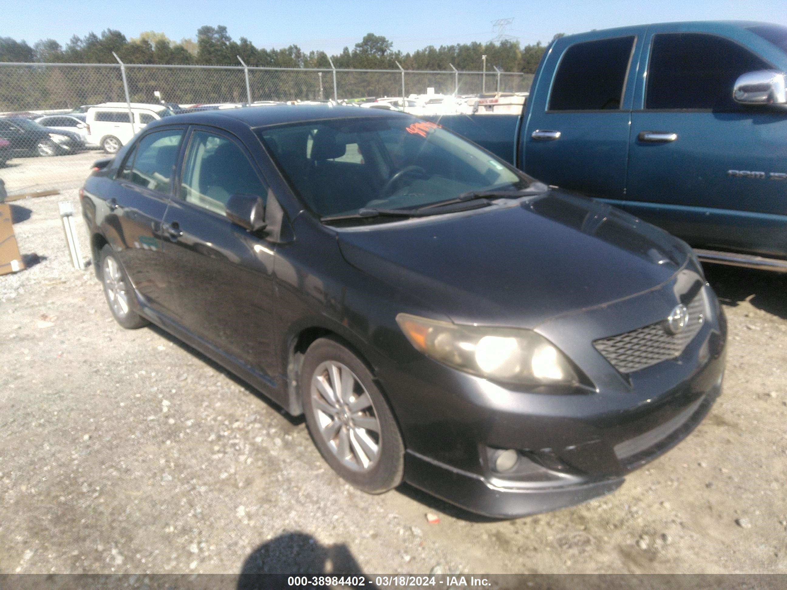 TOYOTA COROLLA 2010 1nxbu4ee4az194577