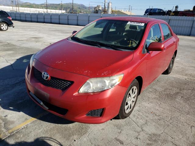 TOYOTA COROLLA BA 2010 1nxbu4ee4az205576