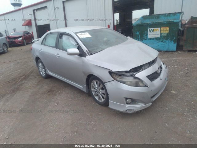 TOYOTA COROLLA 2010 1nxbu4ee5az248453