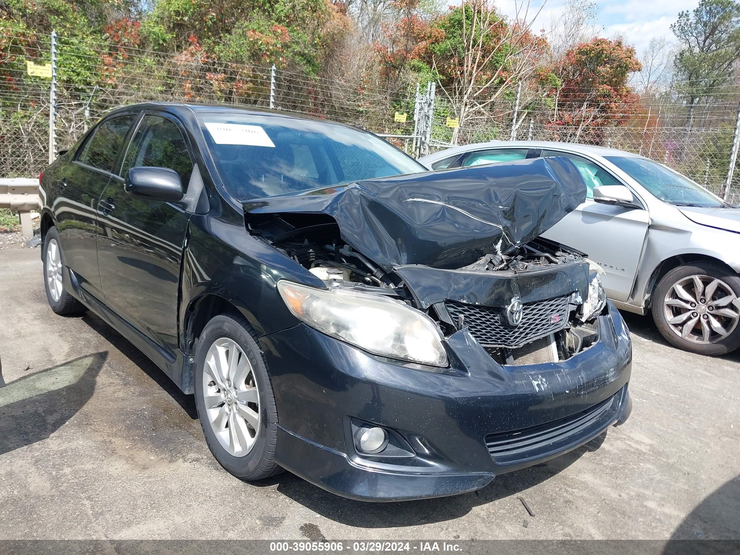 TOYOTA COROLLA 2010 1nxbu4ee5az255709