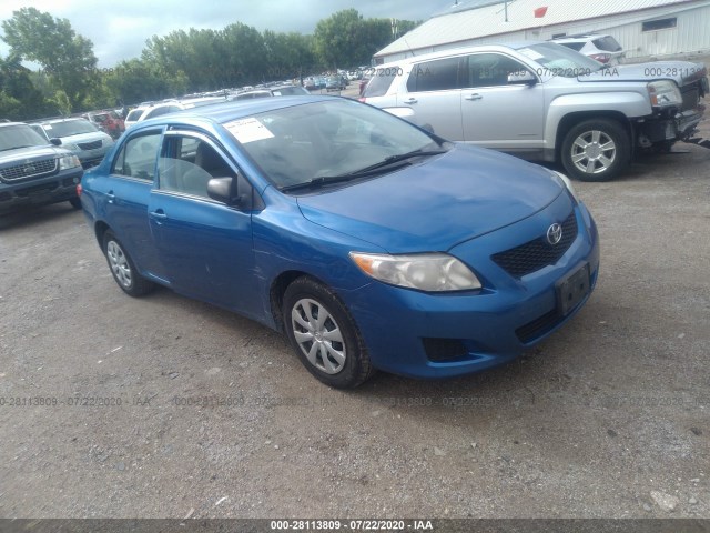 TOYOTA COROLLA 2010 1nxbu4ee5az259274