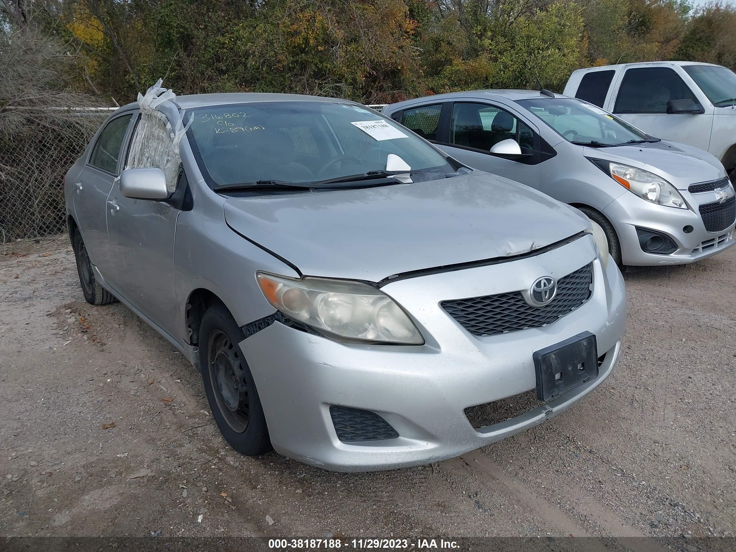 TOYOTA COROLLA 2010 1nxbu4ee5az316802