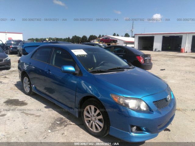 TOYOTA COROLLA 2010 1nxbu4ee5az327105