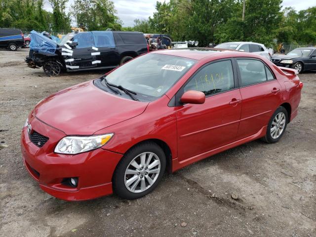 TOYOTA COROLLA 2010 1nxbu4ee6az171401