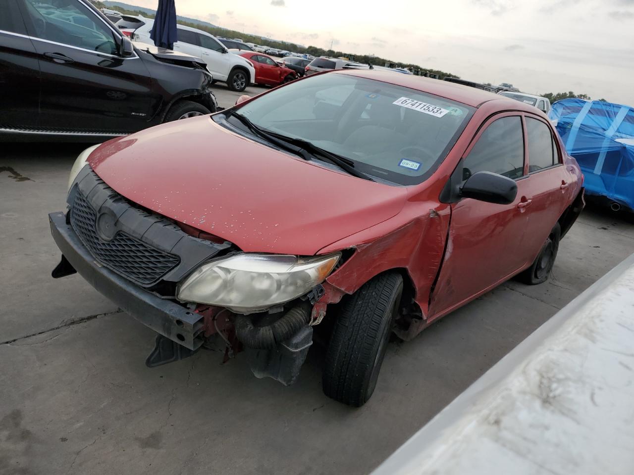 TOYOTA COROLLA 2010 1nxbu4ee6az188327