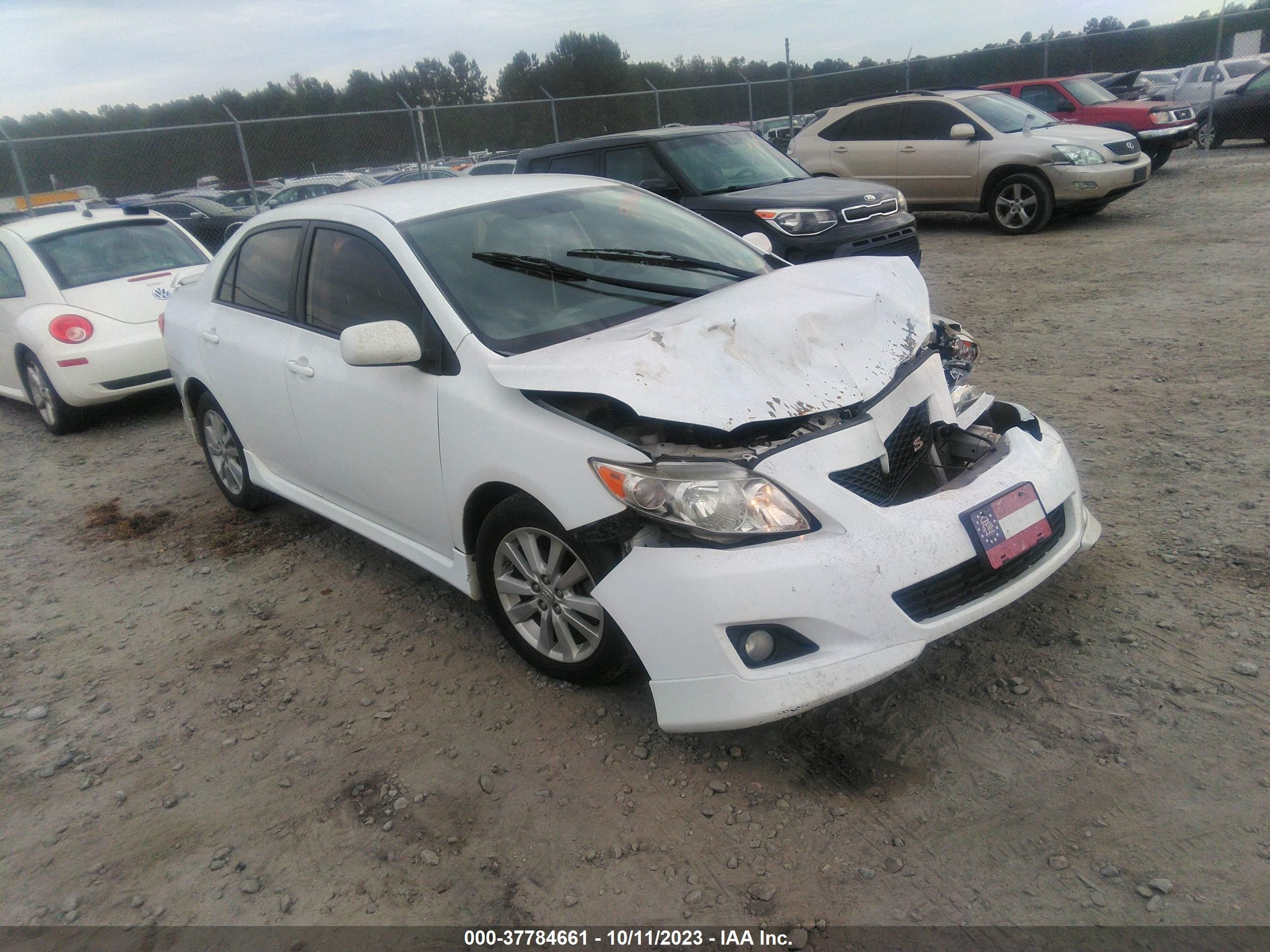 TOYOTA COROLLA 2010 1nxbu4ee6az200959