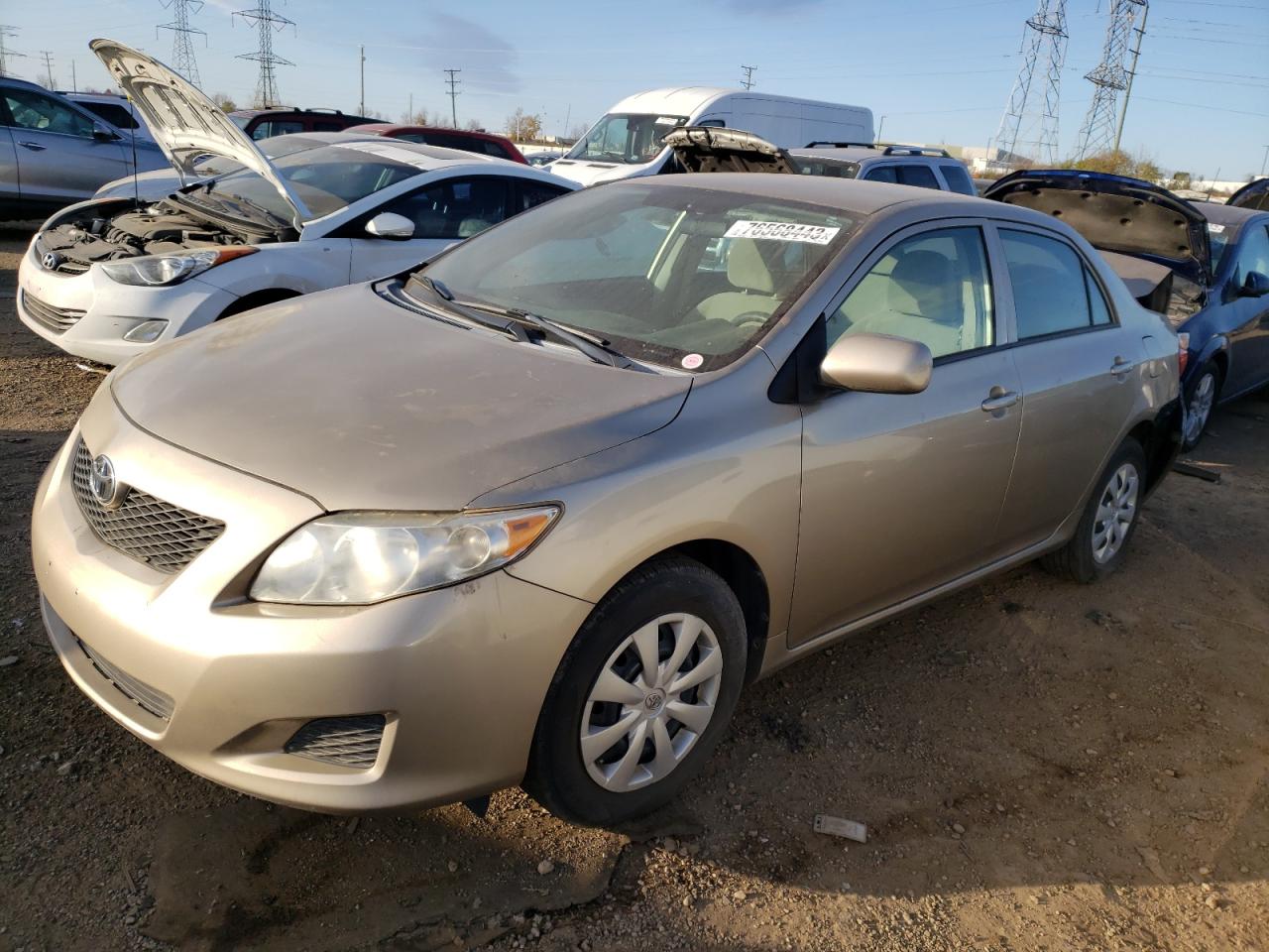 TOYOTA COROLLA 2010 1nxbu4ee6az228910