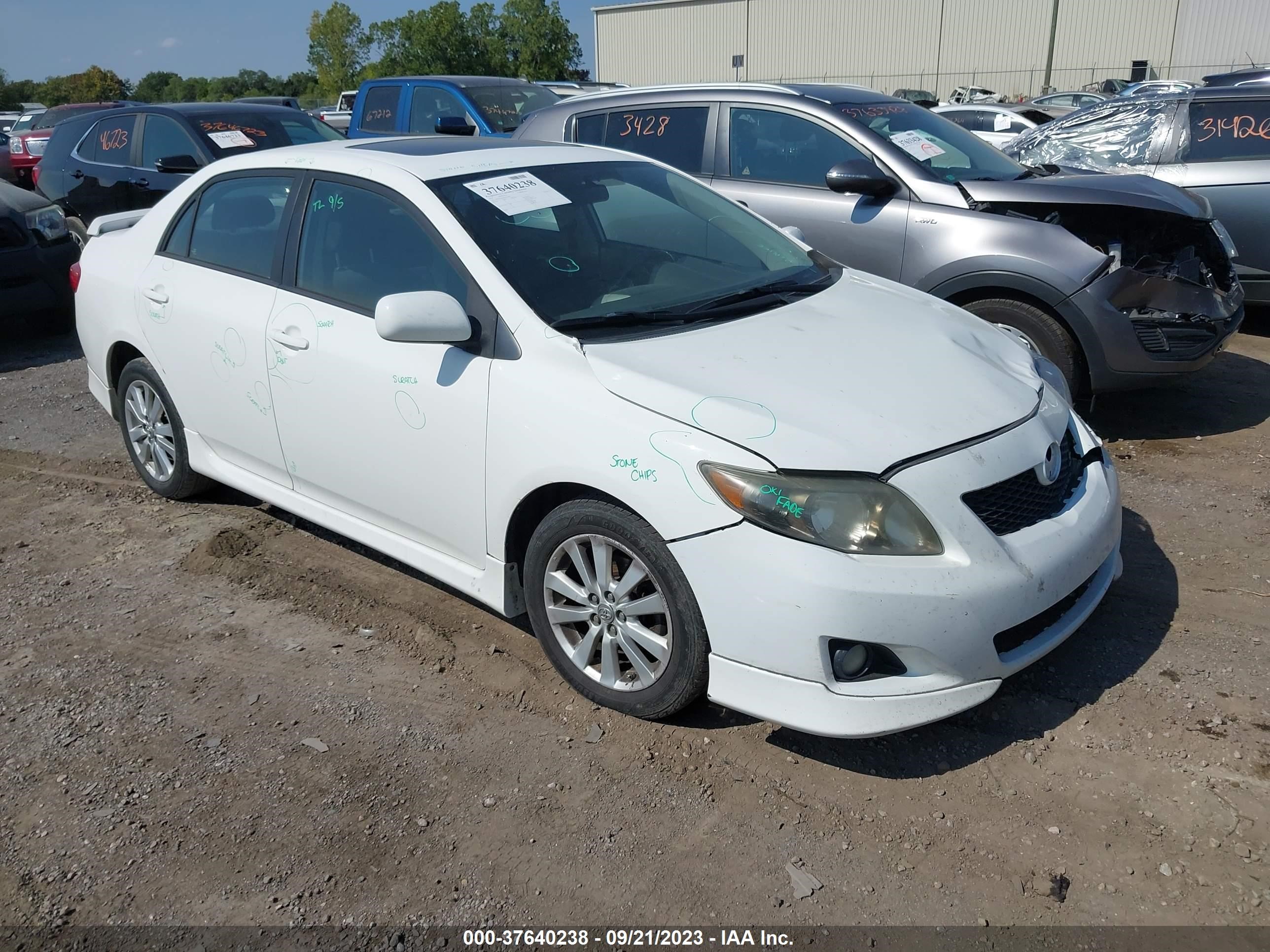 TOYOTA COROLLA 2010 1nxbu4ee6az321796