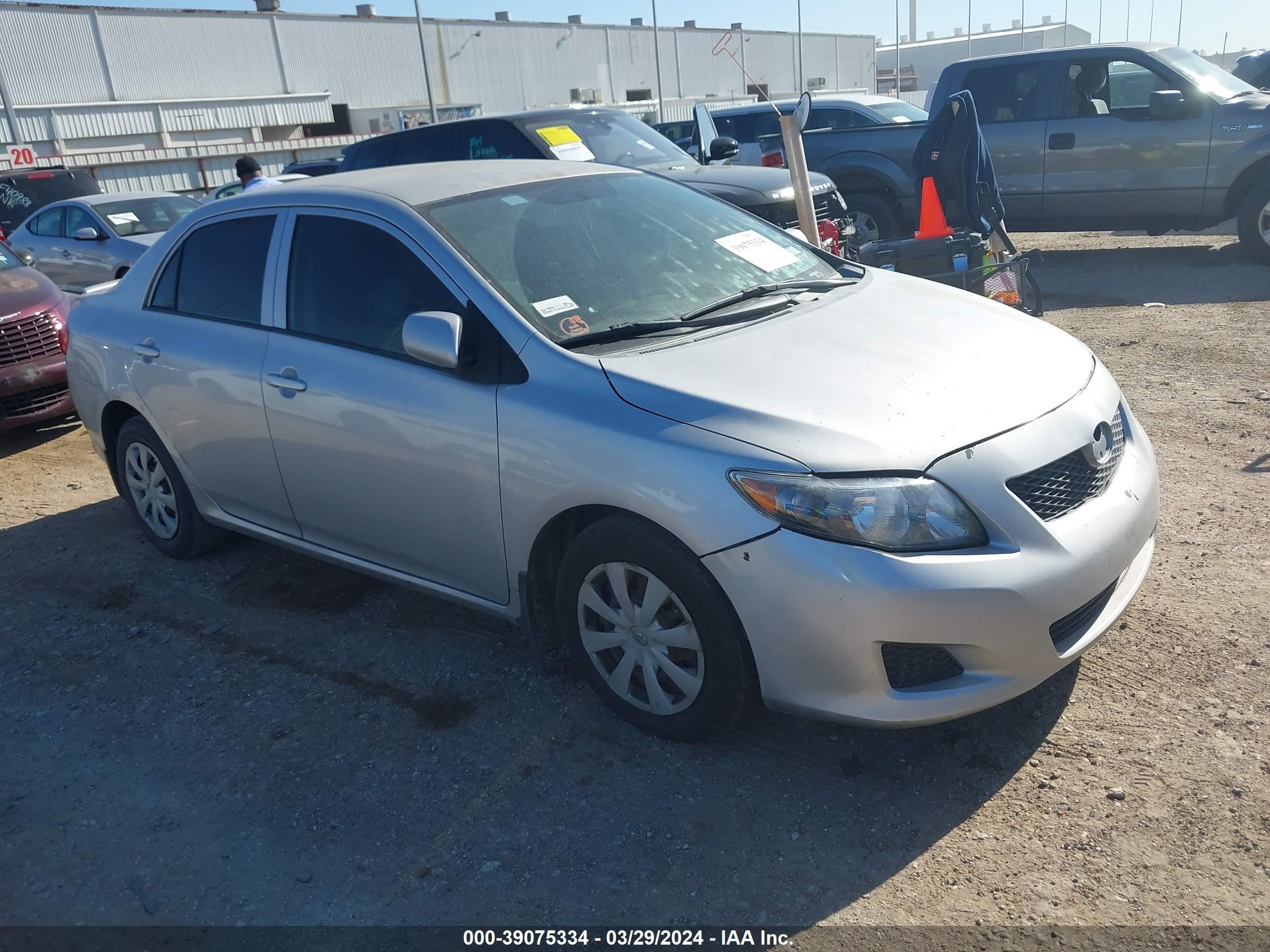 TOYOTA COROLLA 2010 1nxbu4ee6az327291