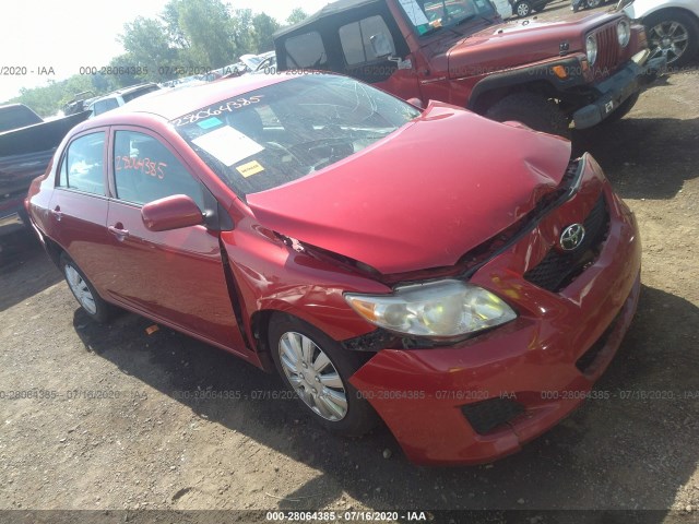 TOYOTA COROLLA 2010 1nxbu4ee6az350098