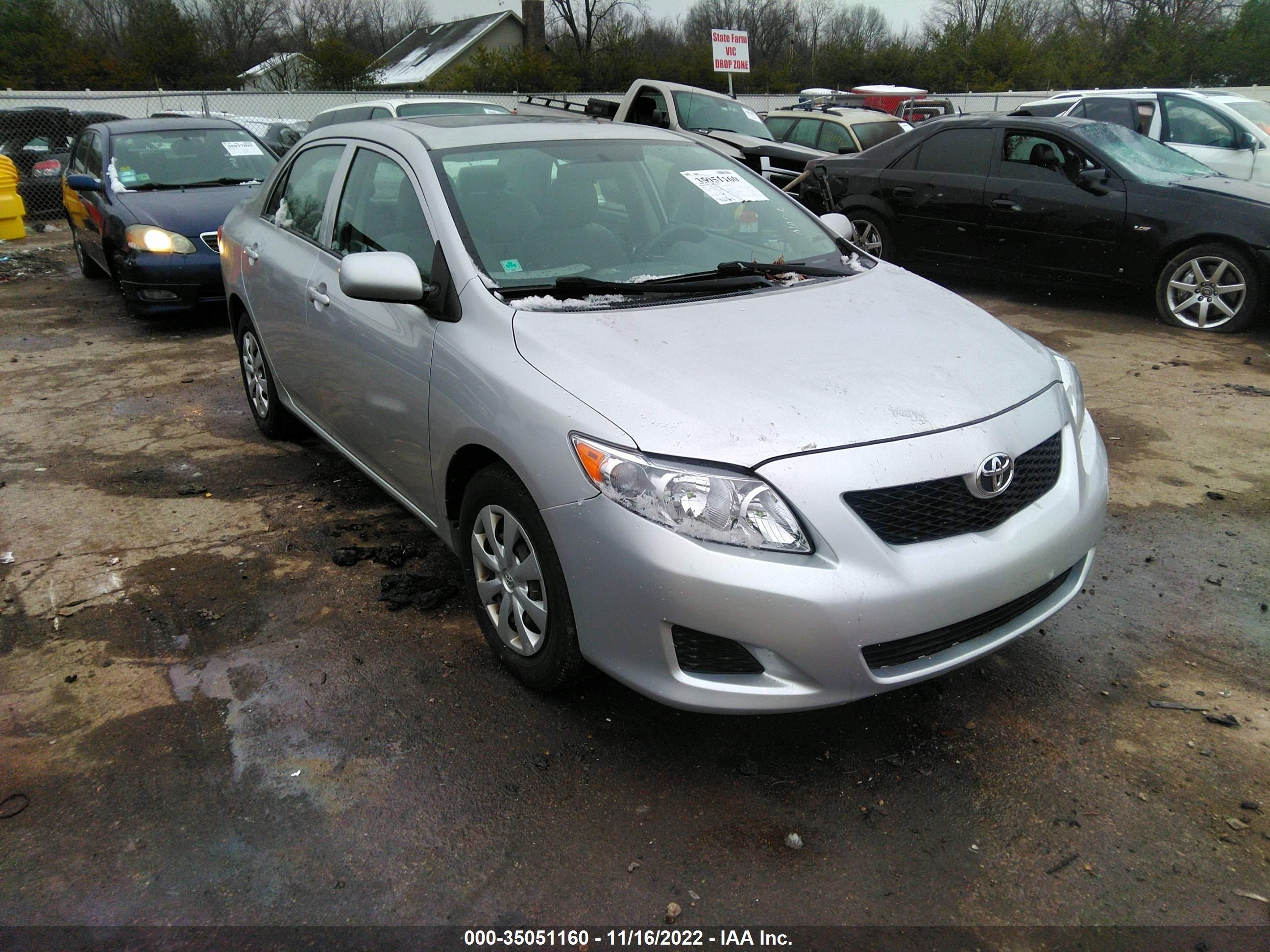 TOYOTA COROLLA 2010 1nxbu4ee6az374577