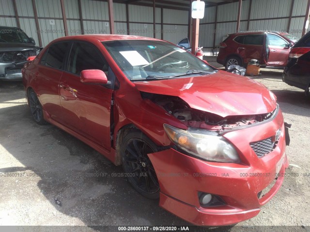 TOYOTA COROLLA 2010 1nxbu4ee6az378306