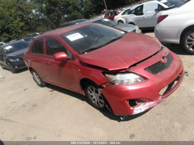 TOYOTA COROLLA 2010 1nxbu4ee6az378693