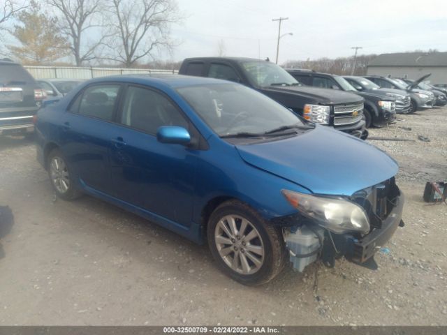 TOYOTA COROLLA 2010 1nxbu4ee7az216345