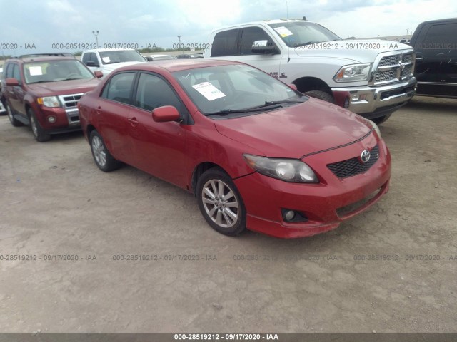 TOYOTA COROLLA 2010 1nxbu4ee7az248292