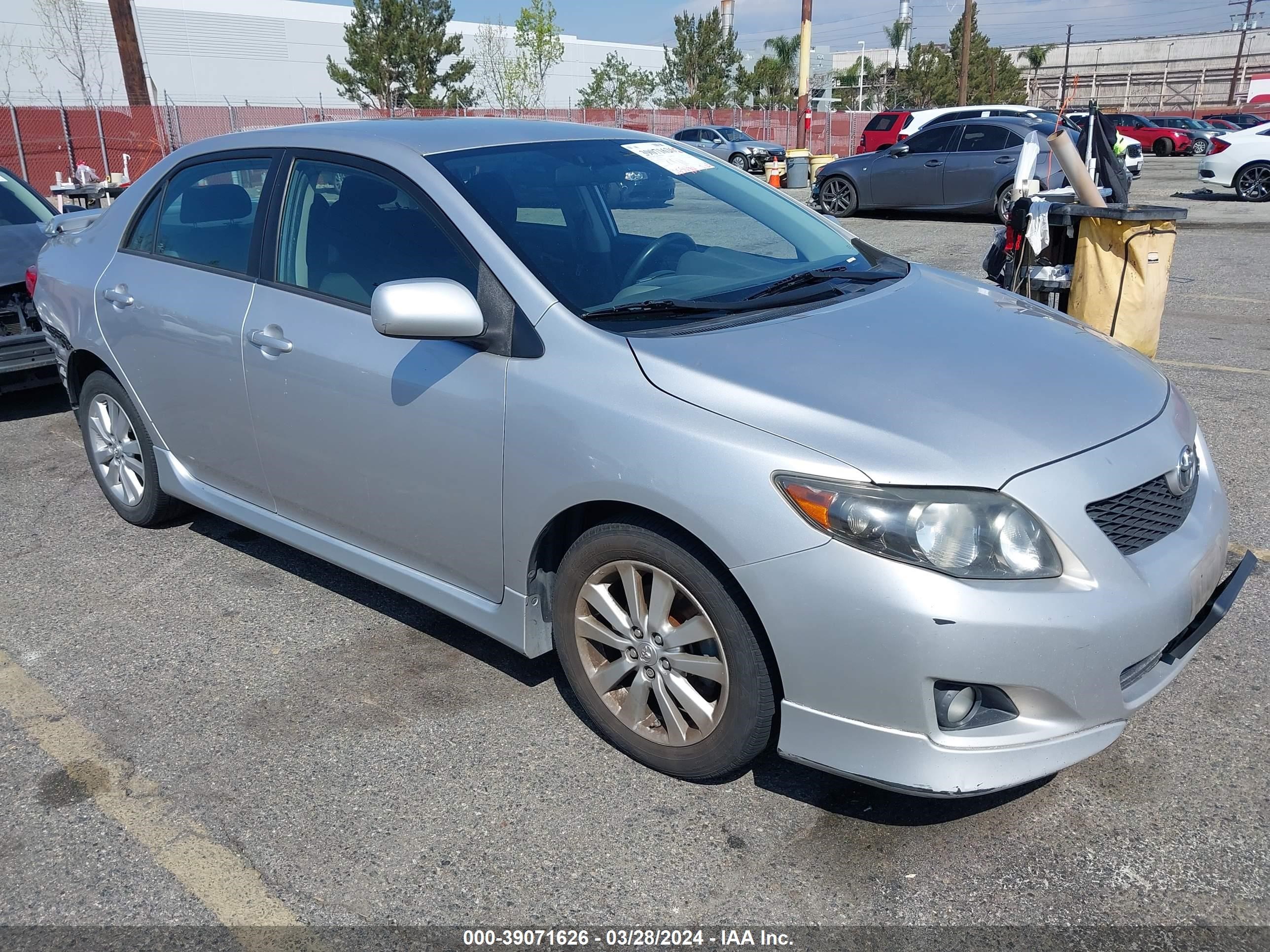 TOYOTA COROLLA 2010 1nxbu4ee7az257543