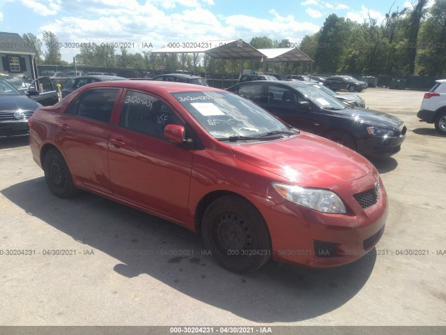 TOYOTA COROLLA 2010 1nxbu4ee7az281261