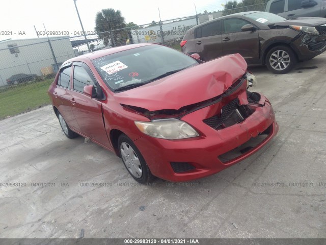 TOYOTA COROLLA 2010 1nxbu4ee7az283334