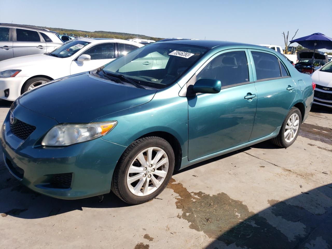 TOYOTA COROLLA 2010 1nxbu4ee7az287559