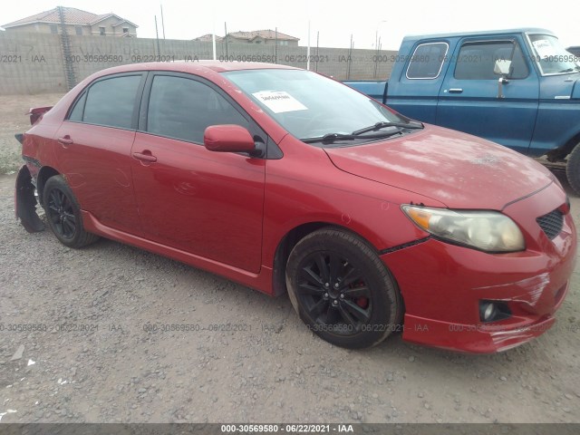 TOYOTA COROLLA 2010 1nxbu4ee7az309365