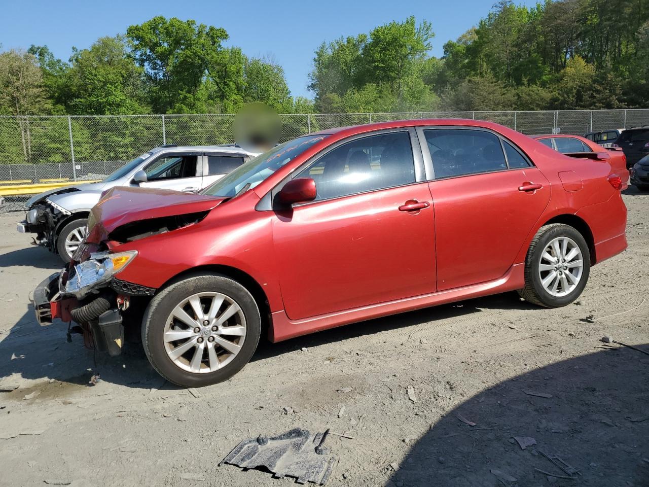 TOYOTA COROLLA 2010 1nxbu4ee7az357125