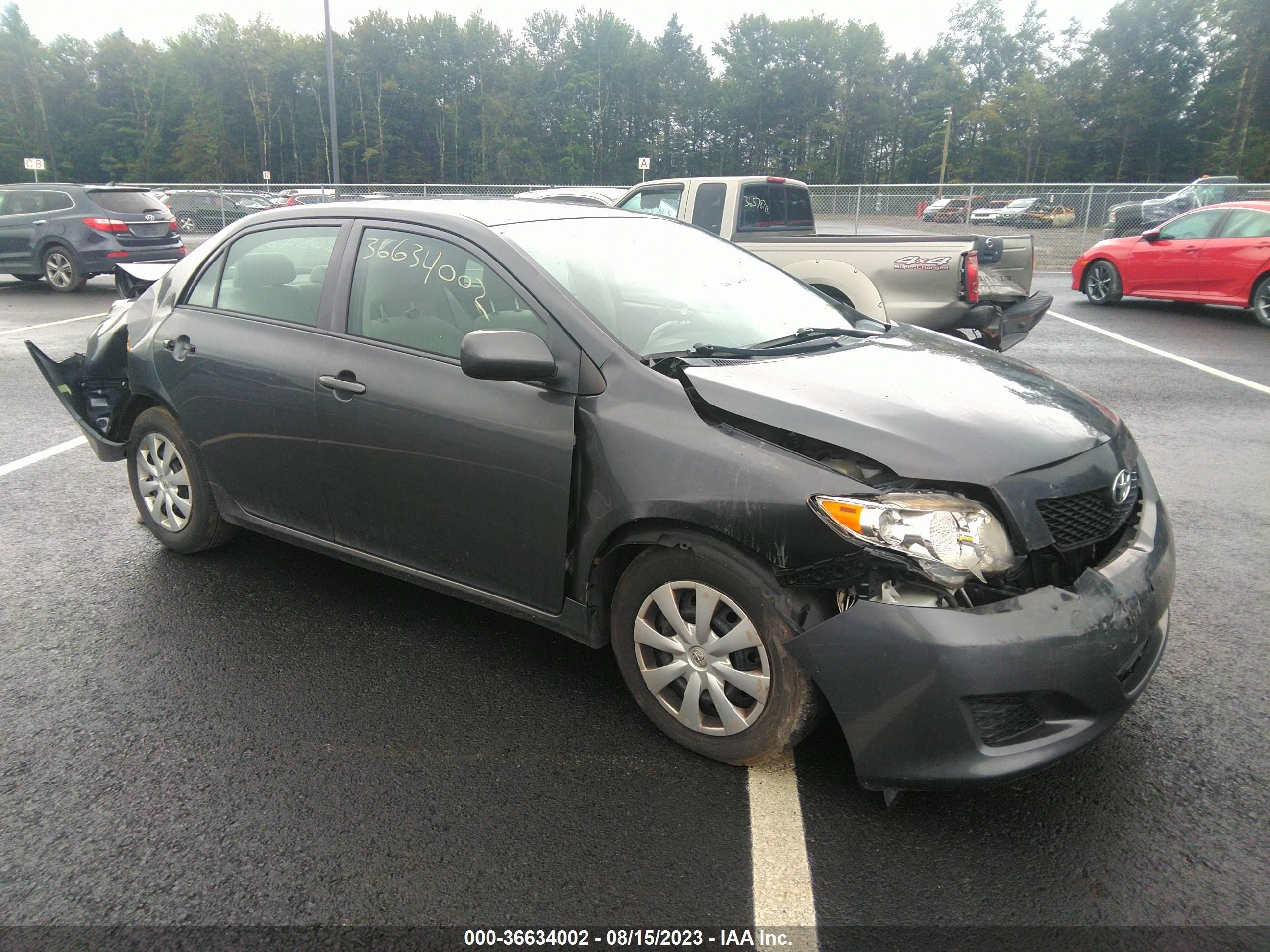 TOYOTA COROLLA 2010 1nxbu4ee7az383840